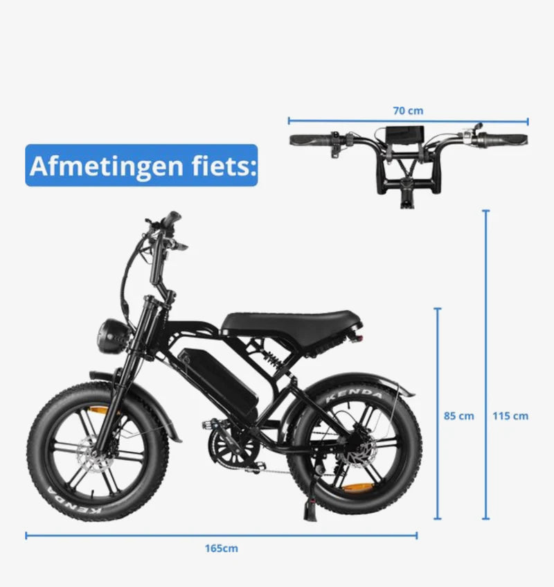Super Deal! Kick&Move V20 PRO 9.0 2025 - Zwart - Hydraulische remmen